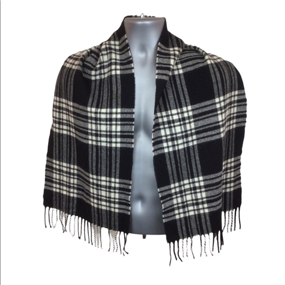 Lambswool Made in Scotland  Tartan Plaid Wool Scarf - Picture 3 of 6